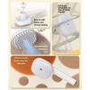 Anti-Floating Hair Pet Spray Hair Massage Brush Soft Teeth Cat Steamy Shedding Brush  Spa Treatment