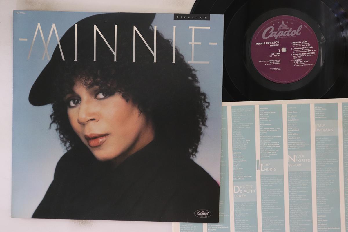 

LP Record MINNIE RIPERTON - Minnie SO11936 CAPITAL 1979 US Soul/Funk Used