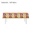 Capybara Theme Birthday Party Tableware: Disposable Plates, Napkins, & Tablecloth