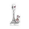 New Miniso Mickey And Minnie Series Charm Beads Original Ideal For Bracelet Donald Duck Beads Charm Women's Fine Jewelry