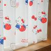 Noren Kobo Cafe Curtain Hello Kitty Happiness Girl 120cm X 45cm Small Window Privacy Screen 93541 (width) (length)