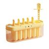 Plastic Ice Creams Molds With 6 Cavities For Homebrewed Popsicles And Ice Block Perfect For Family Kitchen Use