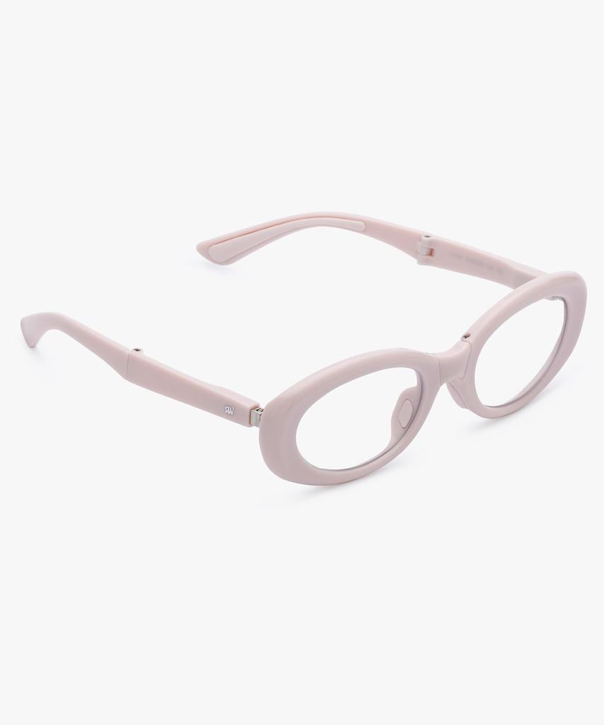 Likkeullou Rc Nirnir Folder Blue Light Glasses Pink