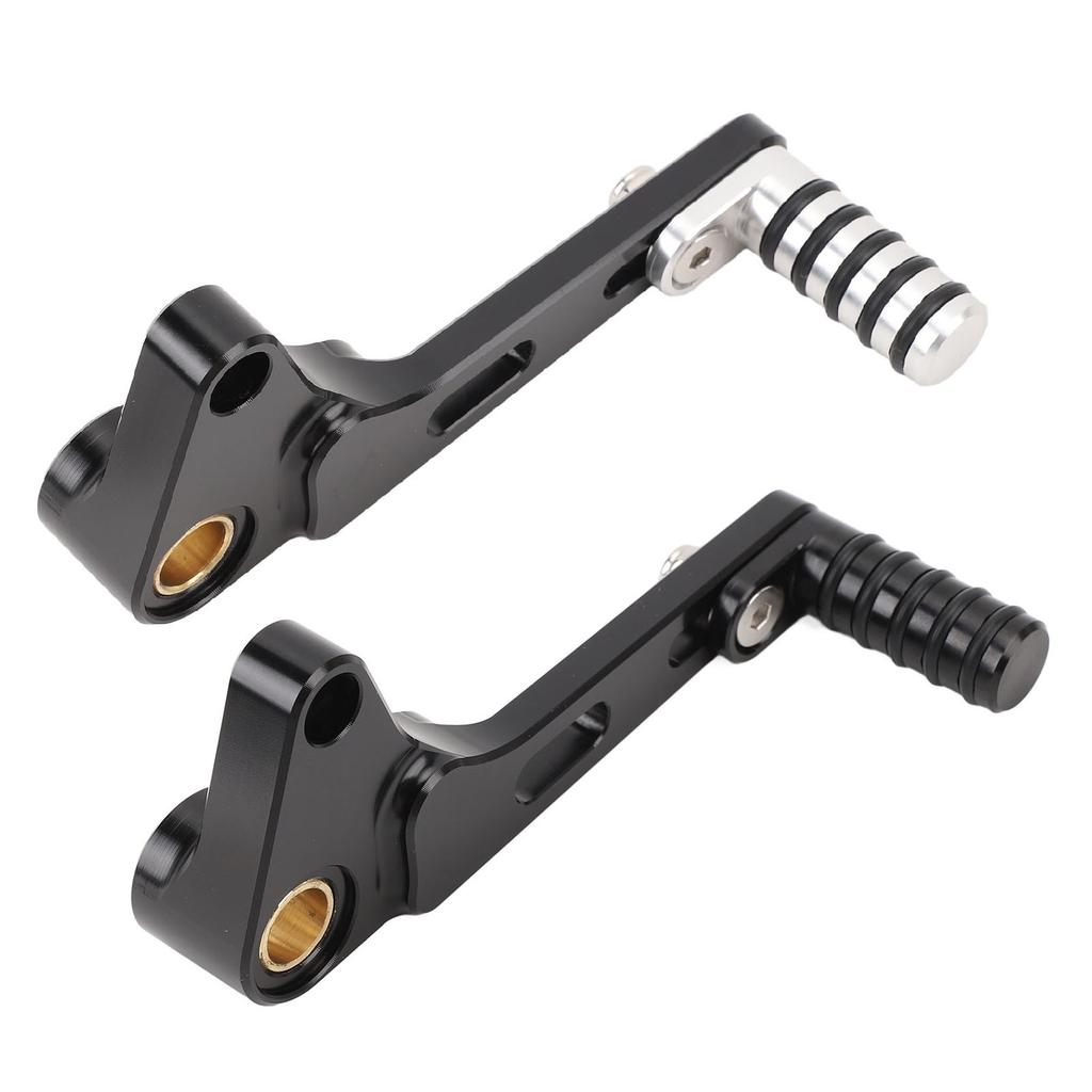 Motorcycle Gear Shift Lever Aluminum Alloy Anti Slip Enhanced Grip Sturdy Shifter Foot Peg for Monst