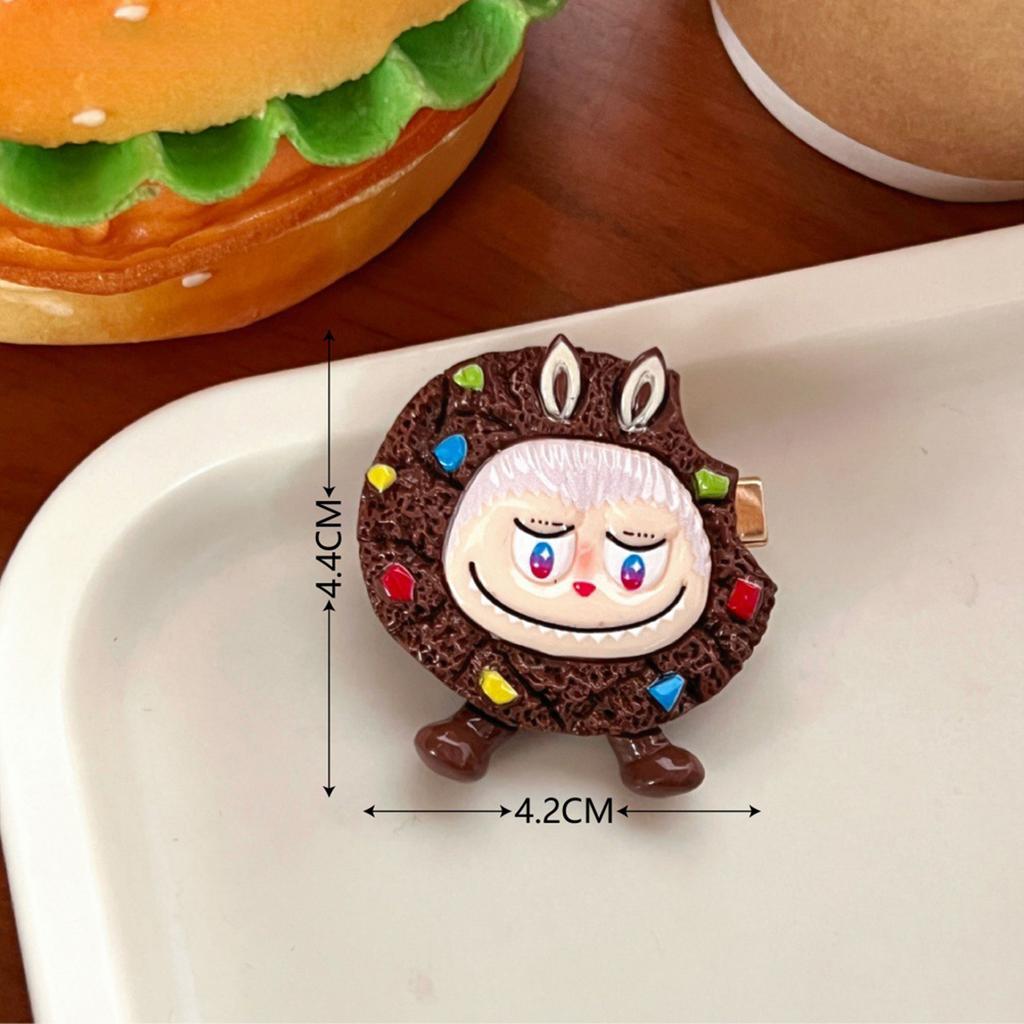 1PC New creative gourmet hairpins,cute cartoon girly versatile duckbill clips, bangs clips, and fun personality headwear