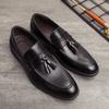 Fashion Mens Dress Wedding Fashion Office High Quality Leather Comfy Business Formal Italy Driving Loafers Shoes for Men Plus Size 38~48