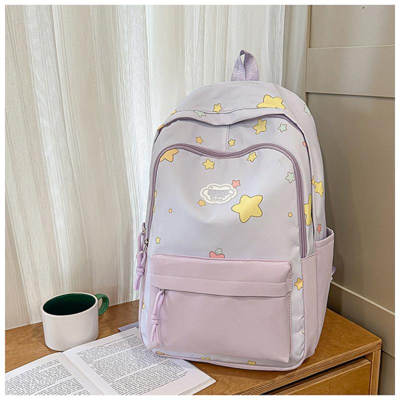 

Новый школьный рюкзак отличается высокой ценностью, свежий и милый, рюкзак конфетных цветов, легкий и вместительный рюкзак для учеников средней школы.