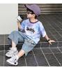 Boys' Summer Clothes 2026 New Summer Set, Stylish Children's Cool and Handsome Short Sleeved Summer Two-piece Set for Boys