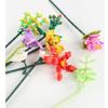 Children'S Educational Small ParticleBuilding Block Flower Simulation Diy Assembly Rose, Jasmine And DaisyFlower Building Block Toys