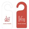 Do Not Disturb Door Sign Hanging Sign Shop Room Cleaning Double-Sided Door Tags
