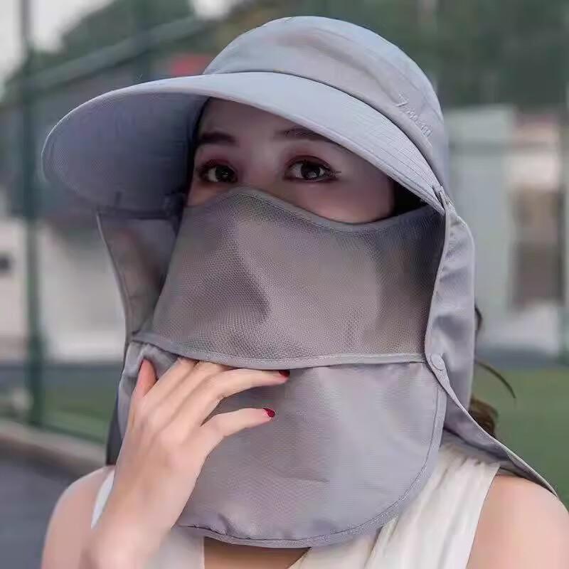 Lyu Sisi Outdoor Anti-UV Folding Sun Hat