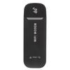 4G WiFi Router Black Up To 10 Users Stable Easy Connection USB Plug and Play 4G LTE Router for Hotspot Micro SIM Card