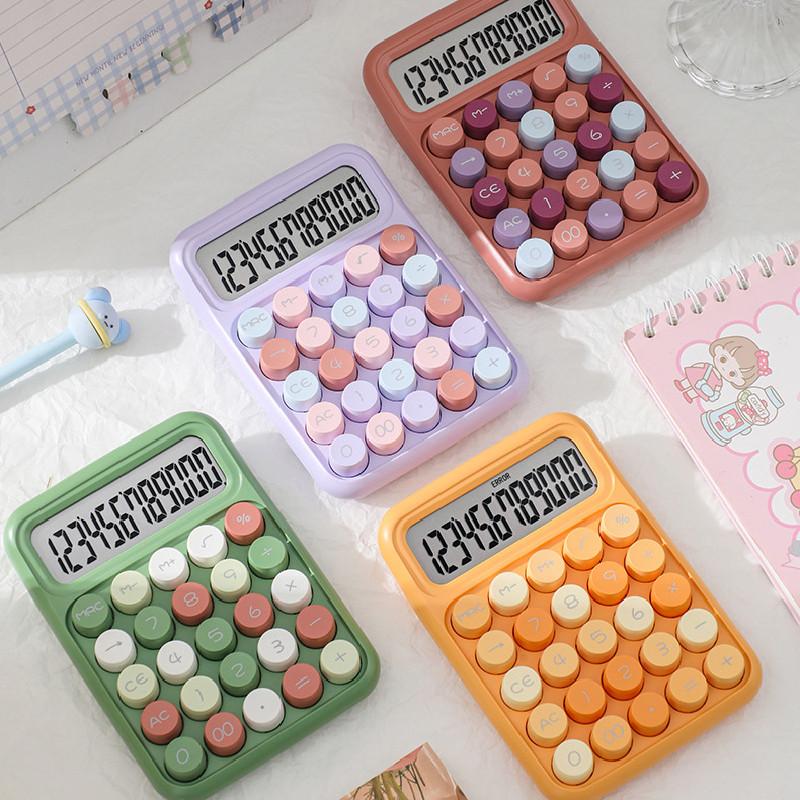 Keyboard 12 Mechanical Digit Office Calculator Large Screen Durable Tool Test