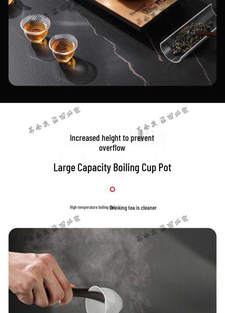 Smart Electric Glass Kettle with Auto Power Off and Insulation for Tea Ceremonies