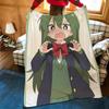 Anime M-My S-Senpai I-Is A-Annoying Throw Flannel Cozy Print Blanket, Portable, Durable Machine Washable Cute Cool