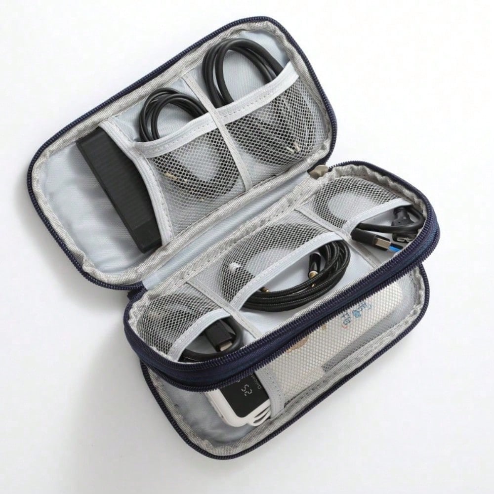 Digital accessories, storage, storage bag, multi-layer power supply, hard disk, power bank, USB flash drive, shield, earphones, dust-proof data cable.