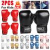 Kinder Boxhandschuhe Kinder Kampfhandschuhe Professionelle Boxtrainingshandschuhe Kinder Sandsacktraining MMA Sportschutz Fäustlinge