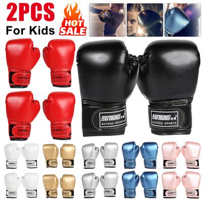 Dětské boxerské rukavice Dětské bojové rukavice Profesionální boxerské tréninkové rukavice Dětské tréninkové rukavice na boxovací pytel MMA Sportovní ochranné rukavice