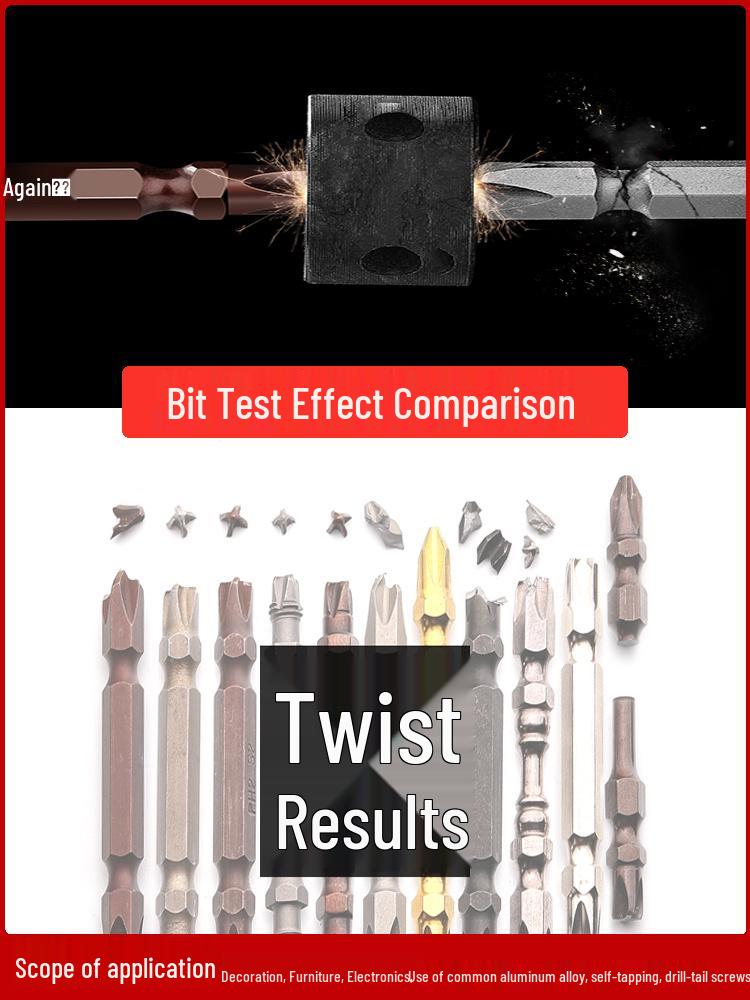 Magnetic Nunchuck Screwdriver Set: Strong Phillips & Hex Bits for Hand & Air Drills