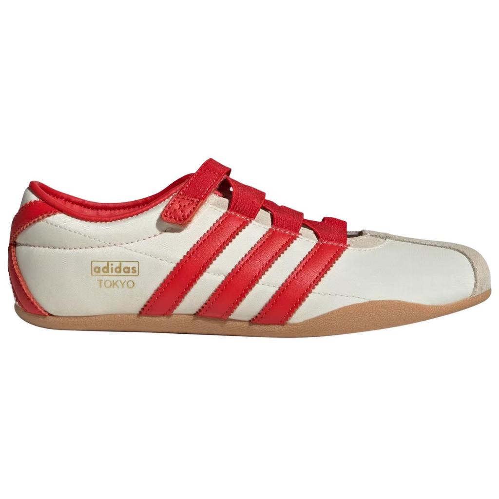 Adidas Tokyo Mary Jane Creme Weiß Rot Gold Metallic Damen Sneaker IH3999
