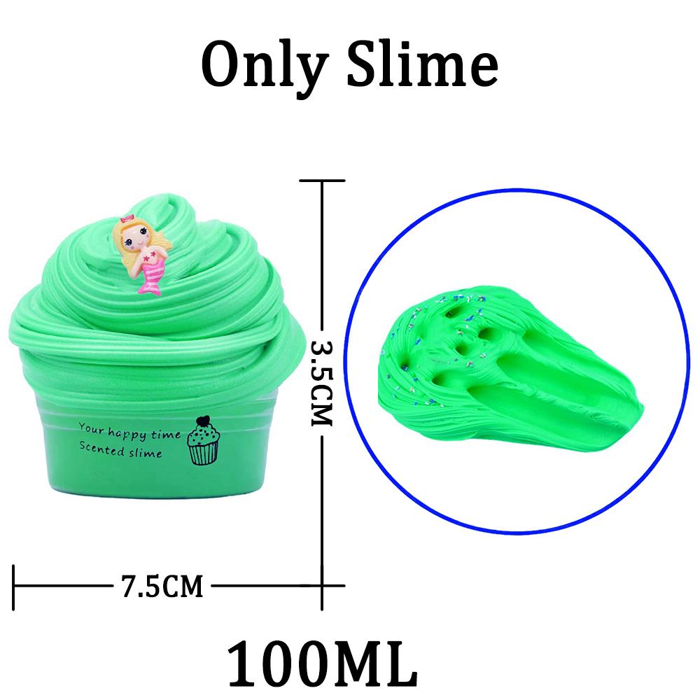 Butter Slime Fluffy Slimes Plasticine Making Kids Toy Putty Snail Toy Kids Slime Cream Cloud Plasticine Gifts Toys for Children