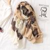 New Women Cotton Scarf Winter Warm Neck Shawls and Wraps Blanket Scarfs Hijabs Headband Pashmina Female Store Foulard