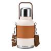 Stainless Steel Insulated Travel Mug With Large Capacity And Handle For Outdoor Use