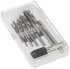 Ichinen Access Thread Master Taps and Dies Set Taps and Pilot Drills 22305 Included 11-Piece M3-M4-M5-M6-M8/T-Handle