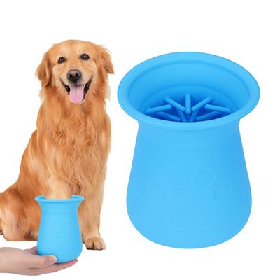 Nettoyant pour pattes de chien, tasse de nettoyage pour animaux de compagnie, lave-pieds, brosse de nettoyage des pattes, fournitures pour animaux de compagnie