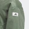 Adidas Sportswear Lounge Jacket With Solid Color Logo Men Outerwear Silver Gray Green IQ1389