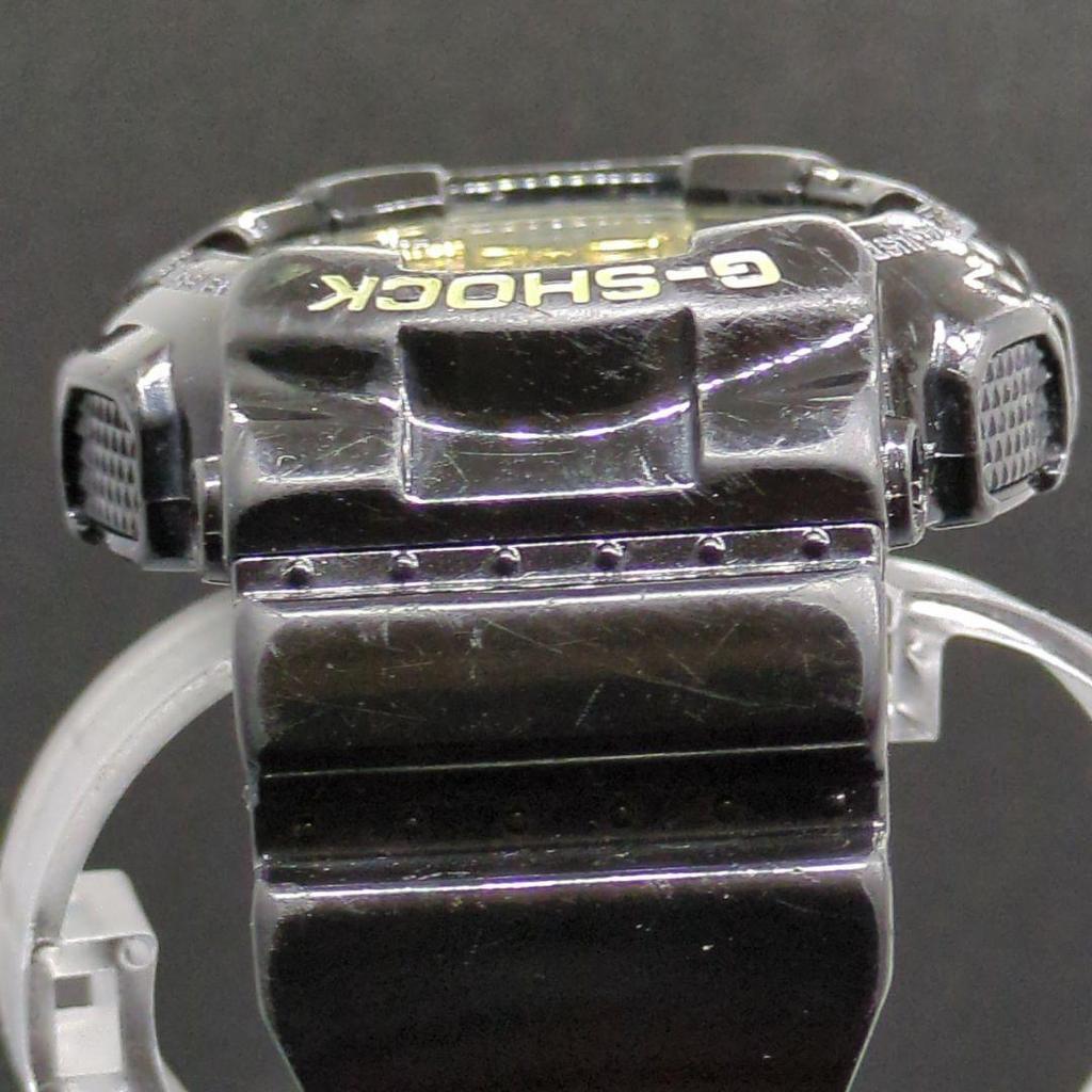 Used Working Casio G-SHOCK GD-100GB Black x Gold Men's Watch
