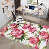 Różowo-fioletowy kwiat piwonii dywaniki pokojowe retro wielokrotny wybór dywan do salonu kuchni antypoślizgowy dywan powitalny