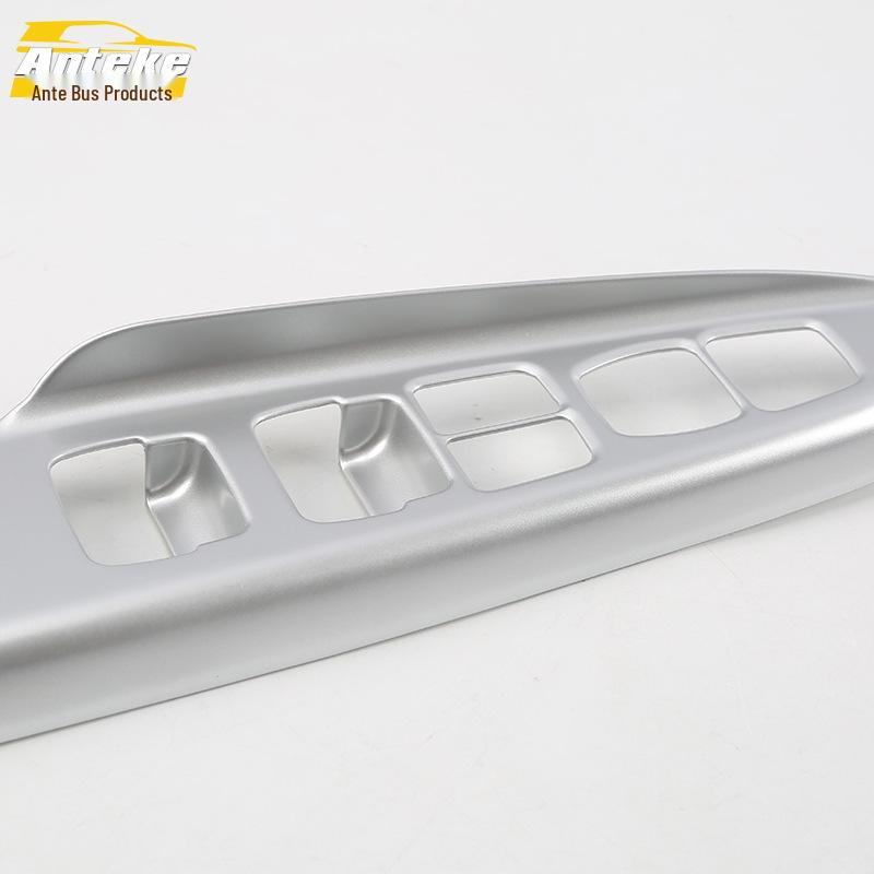 Passend für 18 Angsino Glas Schalterrahmen: Auto Tür Fenster Armlehne Hebeknopf Pailletten Aufkleber