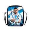 M-Messi Printed Shoulder Messenger Bag Handbag Football Star School Bags Phone Bag Football Sports Shopping Bag Best Gift