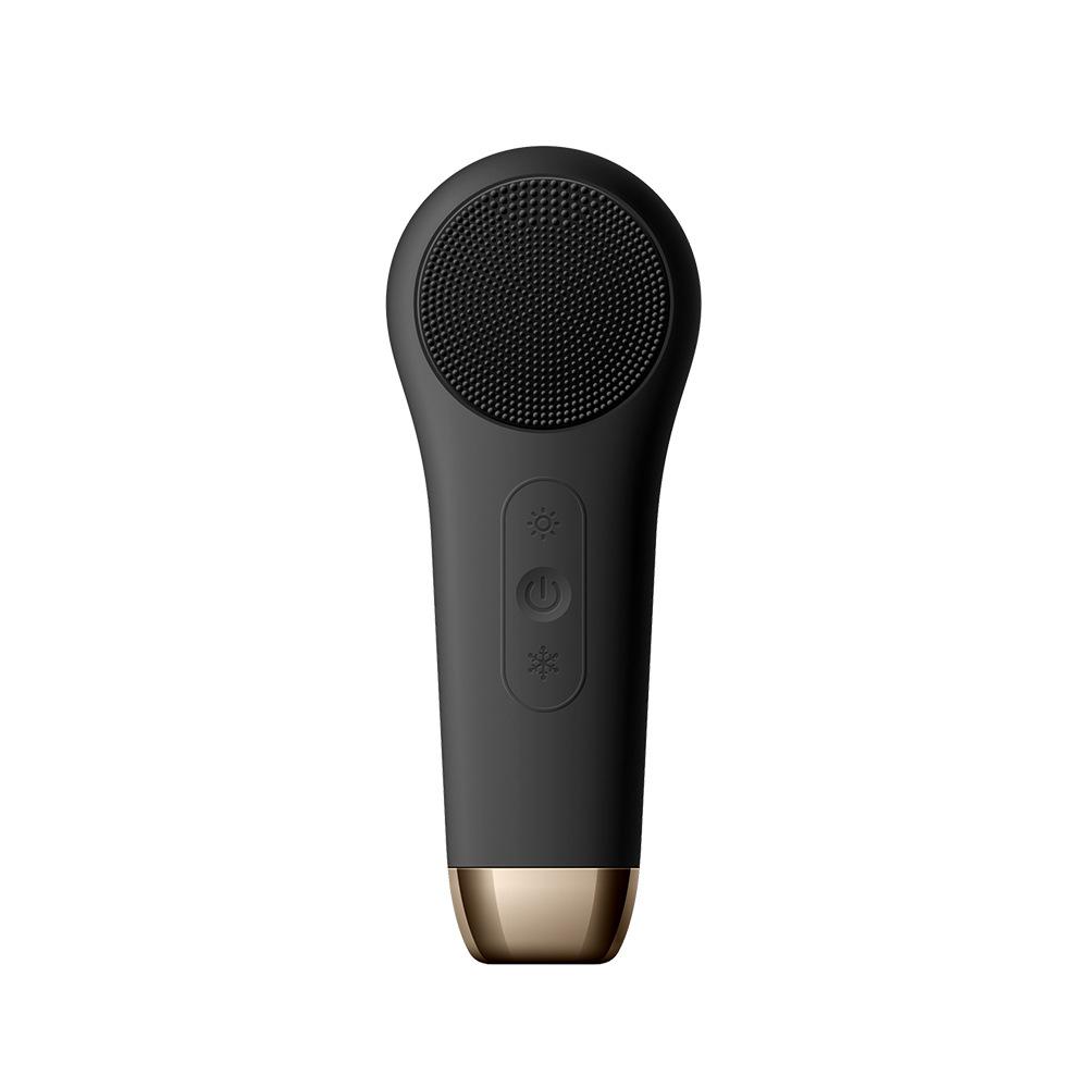 

Электрическая щетка для очищения лица, силиконовая ультразвуковая вибрация, очищающее средство для лица, глубокие поры, очистка от черных точек, массажер для мытья кожи чёрный