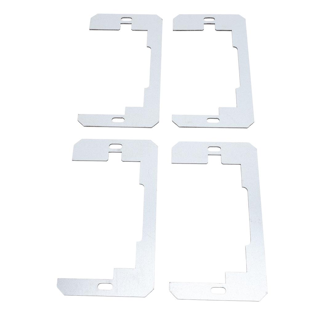 20PCS Wall Plate Spacer Zinc Plated Steel Flush Fit Device Leveling Plate for Fixing Wall