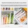 Sealed Safety Bags, Household Multi-functional Kitchen Food-grade Self-sealing Bags, Vegetable and Fruit Sealed Bags, Refrigerator Storage Bags