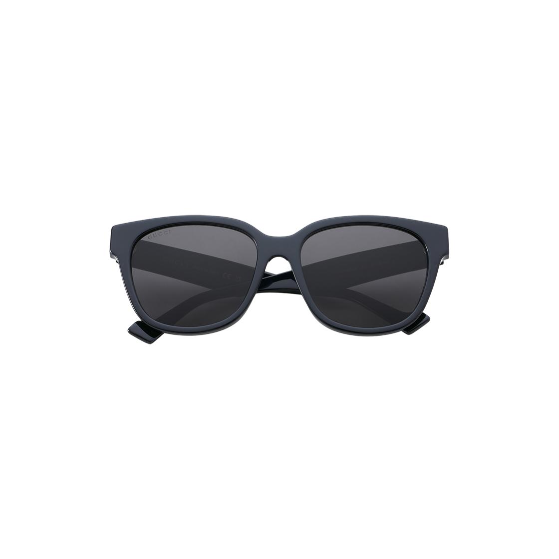 Gucci Letter Logo Irregular Frame Sunglasses Men sunglasses Black GG1430SK001 Dust Bag+Eyeglass Case (Random Color)