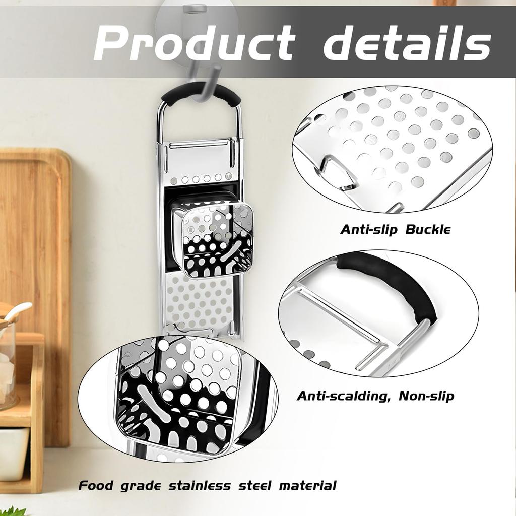Stainless Steel Dough Scraper Noodle Maker Dumpling Cutter Kitchen Pasta Tool Multi Function Dough Tool