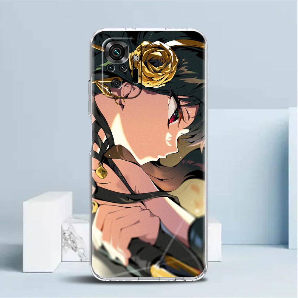 ShockProof Phone Case for Redmi Note 11 11E 10 9 8 Pro 11S 9S 10S K40 9A 9C 8T 7 10C 9t 9s Soft Cover Latest Comics Spy Family