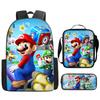 Mario, Primary And Secondary School Schoolbag, Children'S Backpack, Cartoon Satchel.