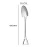 2Pcs/Bag Creative Shovel Shape Stainless Steel Coffee Spoon Tea Spoon Watermelon Spoon Ice Cream Scoop Cutlery Kitchen Accessory