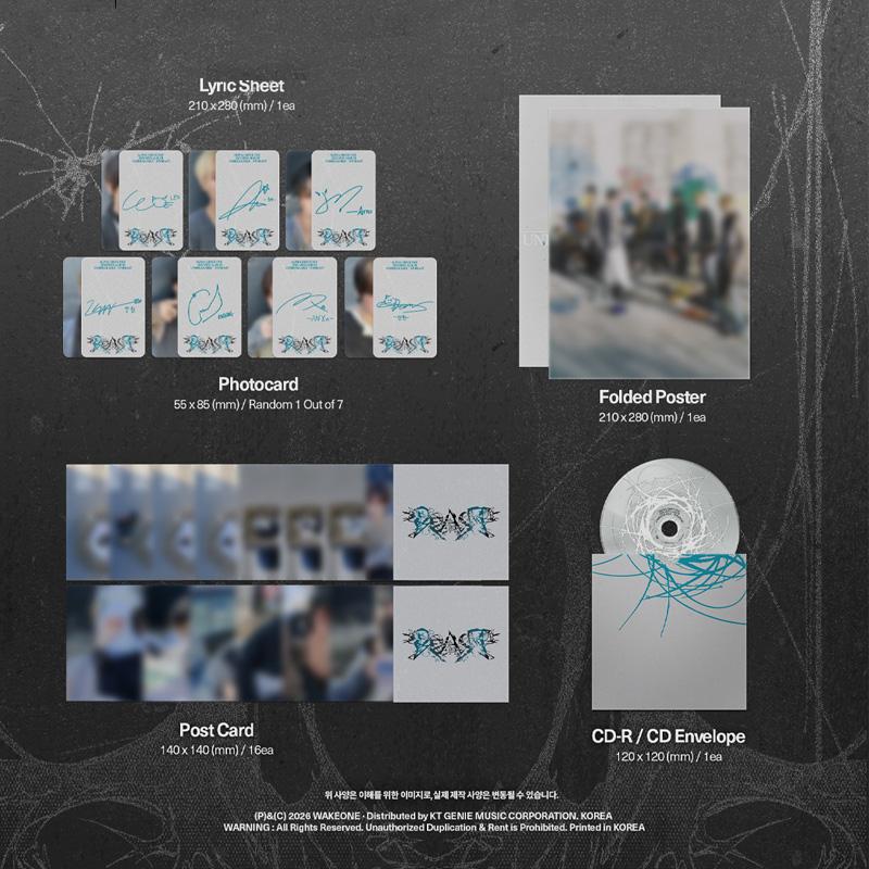 [PREORDINE] ALPHA DRIVE ONE – Secondo Mini Album [UNBREAKABLE : Ragazzo Bestia] (Nido Ver. Edizione limitata)