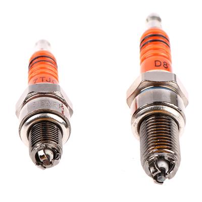 3 Electrode Spark Plug A7Tc D8Tc For 50Cc 110Cc 125Cc Atv Scooter Dirt Bike