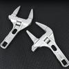 Aluminum Alloy Bathroom Wrench Adjustable Jaw Nut Removal Tool Universal Spanner  Plumbing Repair