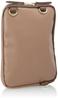 VASKA by Moz Women's Small, Cute Shoulder Bag with Interchangeable Shoulder Straps (Vertical or Horizontal) - Elk VS-0311, Greige