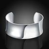 High Quality   Jewelry Bangle Bracelet Simple Round Big Open Bangle Women Men Trendy Jewelry