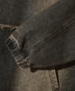 Vlad Denim Applique Hoodie_Dust Black