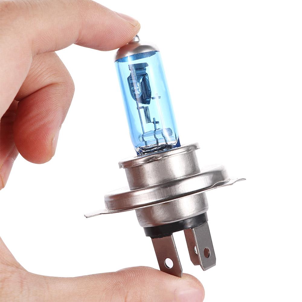 Glass 60/55W 2PCS Xenon Bulb H4/9003/HB2 Halogen Lamp Headlight