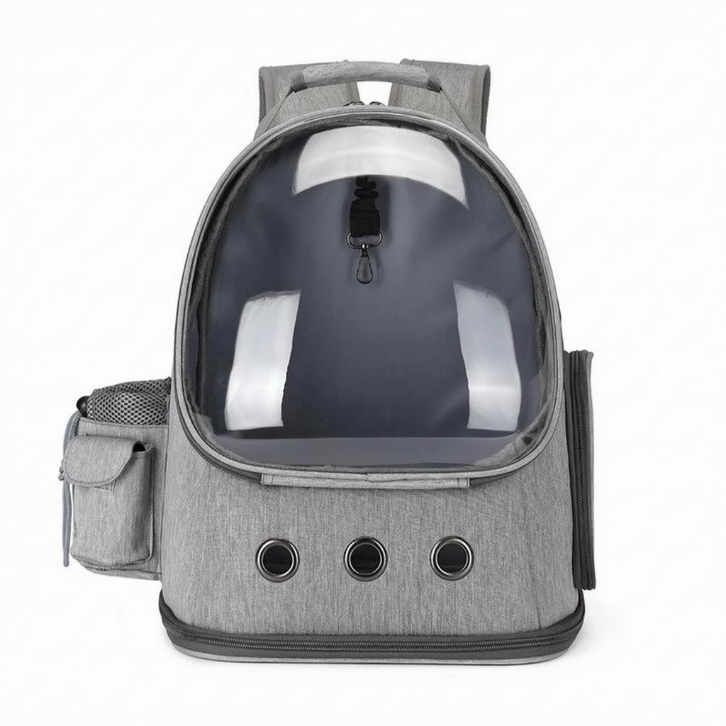 Transparent Pet Carrier with Window | Foldable, Backpack, for Travel